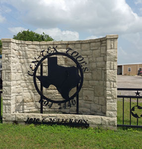 Cen-Tex Tools sign, Whitney, TX